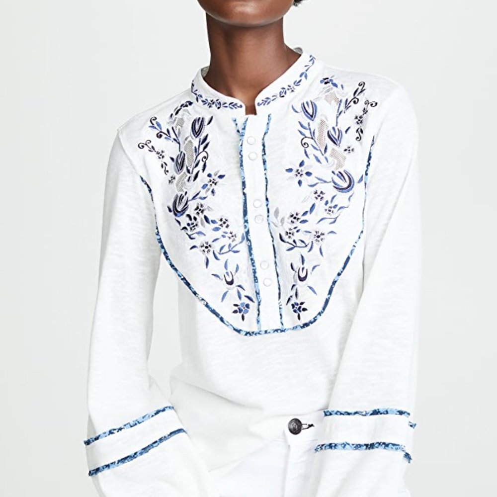 NWT  Free People Sundance Kid Top XS - Picture 3 of 11